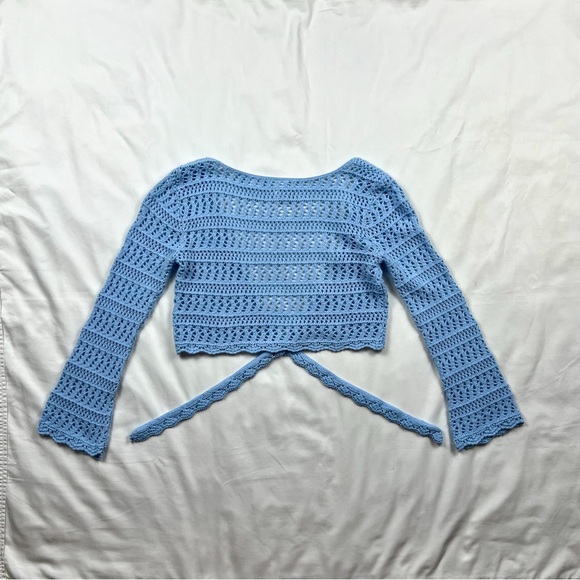 Vintage 90’s Knit Cropped Cardigan - Picture 6 of 8